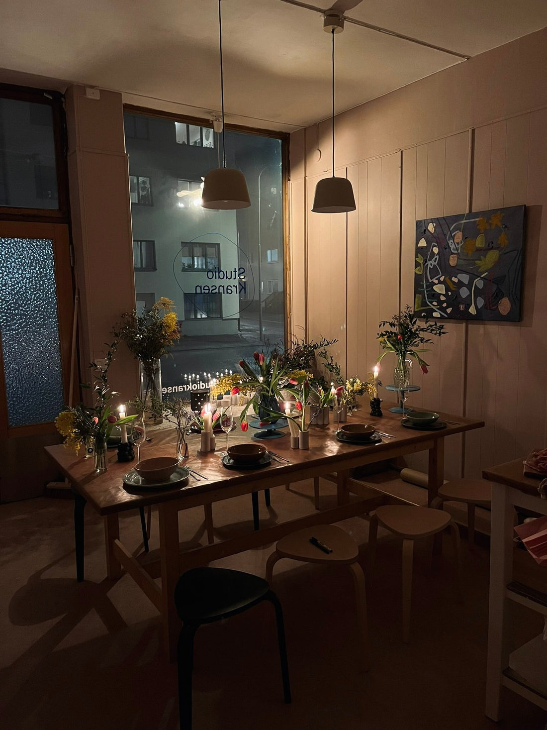 Företagsjulaktivitet 2024 med Studio Kransen i Stockholm