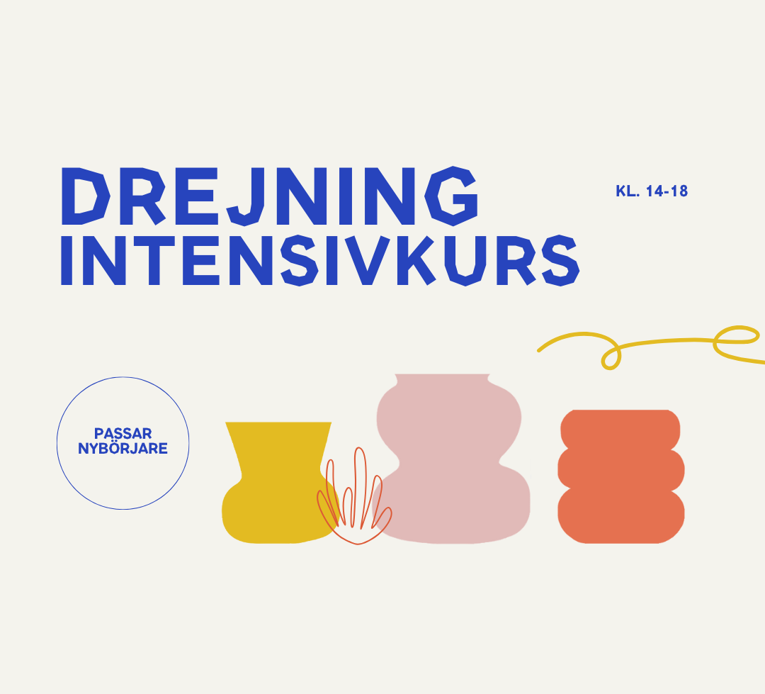 Intensivkurs - Drejning (kl. 14-18)