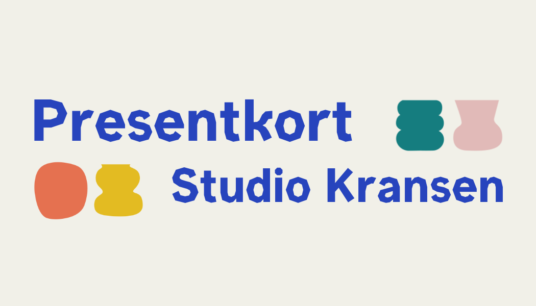 Presentkort - Drejkurs eller Handbyggekurs