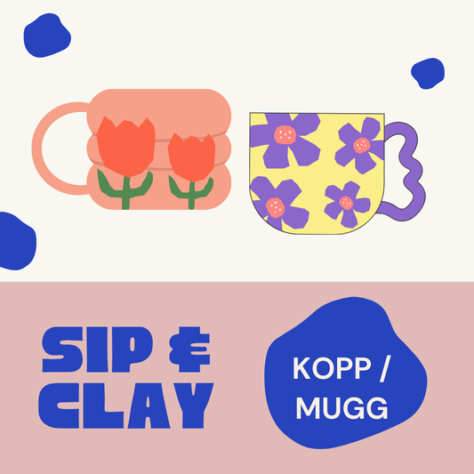 Sip & Clay – Kopp/Mugg 4 sep
