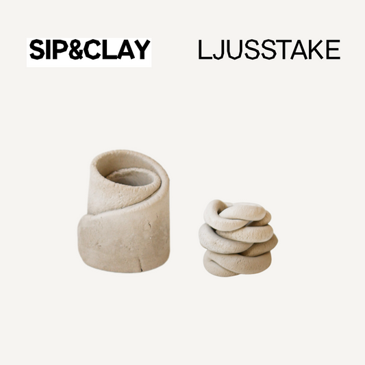 Sip & Clay – Ljusstake 30 okt